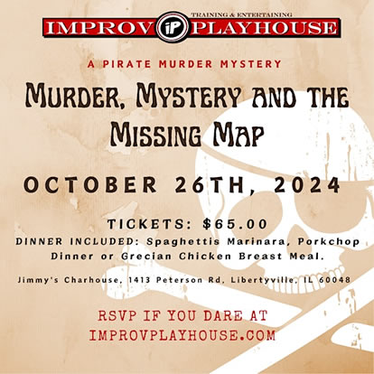 Murder, Mystery and the Missing Map: A Pirate Murder Mystery Dinner!